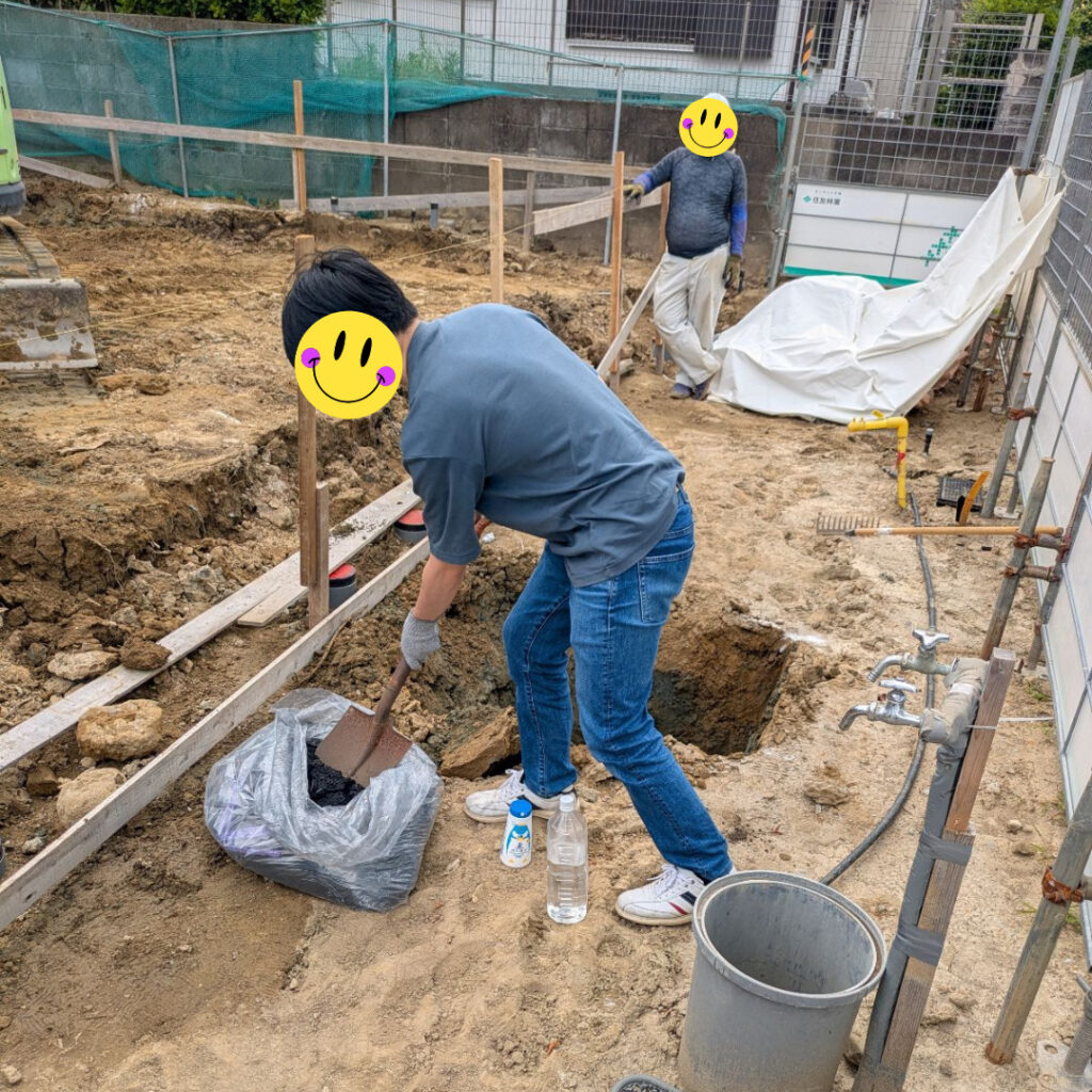 心を込めた土地のお清め
