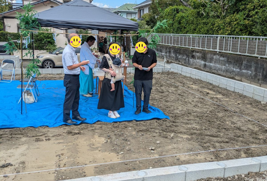 新しい暮らしの第一歩｜地鎮祭のご報告